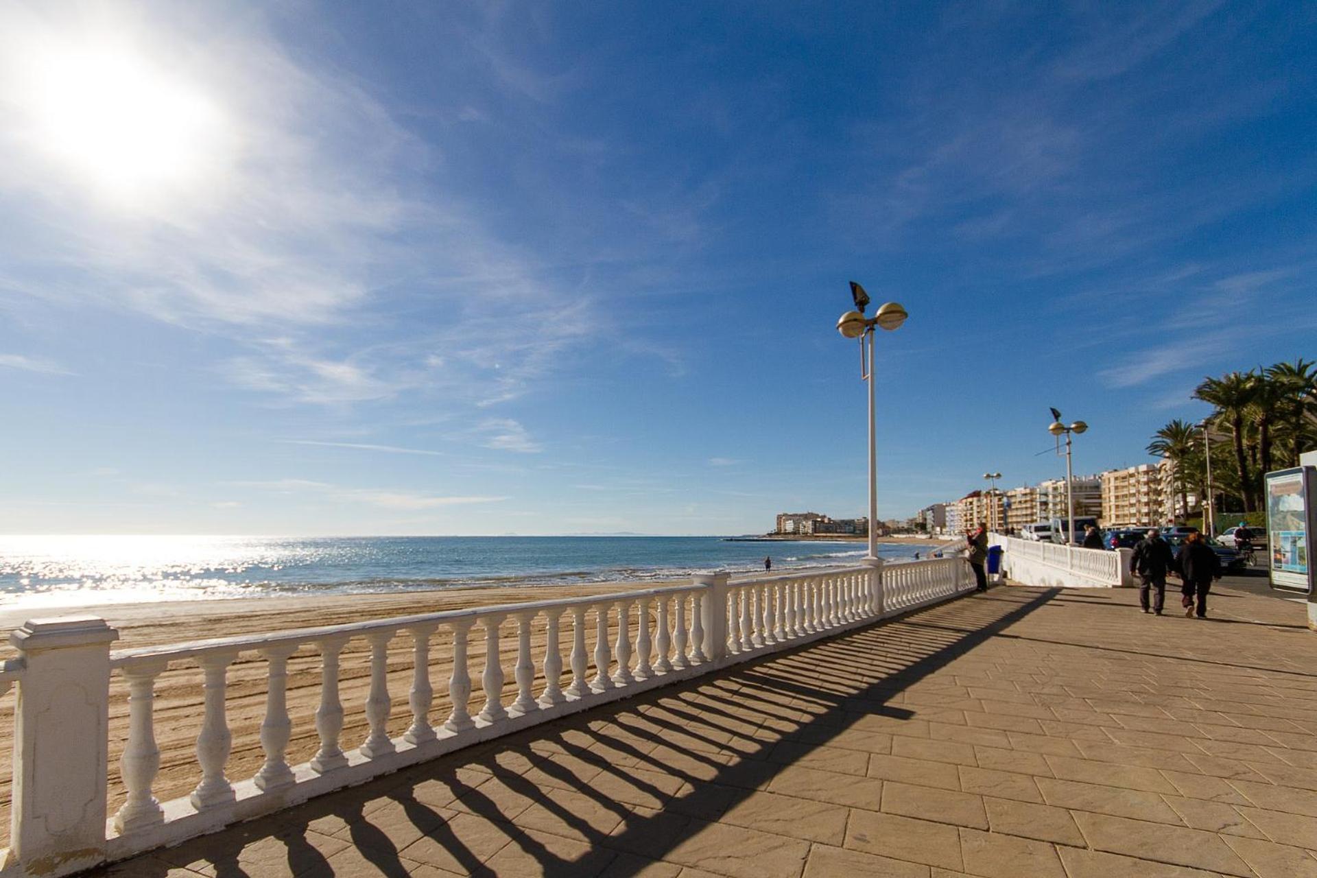 Amazing Penthouse On The Beach, Sea Views, Wifi, Airconditioning And Parking Torrevieja Exterior photo